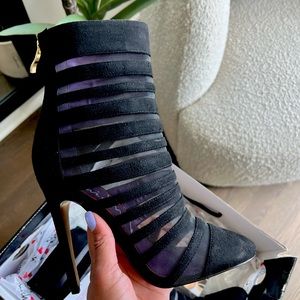 Luichiny high heel booties